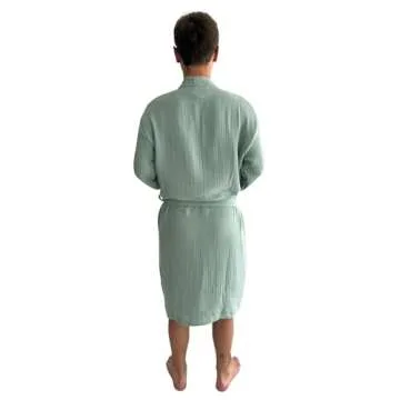 Organic Muslin Bathrobe for Ultimate Comfort and Style