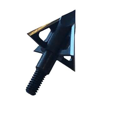 Tooth of the Arrow Broadheads (3 Pack) 100 Grain 1-Inch - Precision Machined for Unmatched Performan...