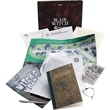 Hunt A Killer: Blair Witch Season 1, Complete Box Set of 6 Episodes, Murder Mystery Game, Unsolved Case for Sole Detective or Game Night, Decode Ciphers, Solve Cryptic Puzzles, Uncover the Truth