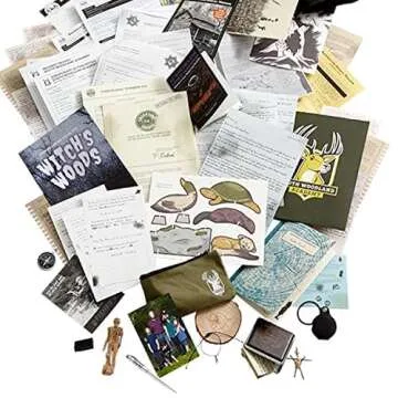 Hunt A Killer: Blair Witch Season 1, Complete Box Set of 6 Episodes, Murder Mystery Game, Unsolved Case for Sole Detective or Game Night, Decode Ciphers, Solve Cryptic Puzzles, Uncover the Truth