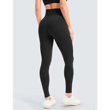 BONVIGOR Women's Maternity Leggings Over The Belly Bump Workout Full Length Leggings Running Active ...