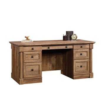 Sauder Palladia Executive Desk for Modern Offices