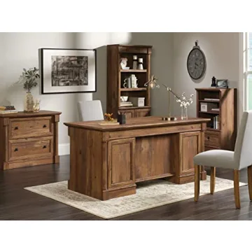 Sauder Palladia Executive Desk for Modern Offices