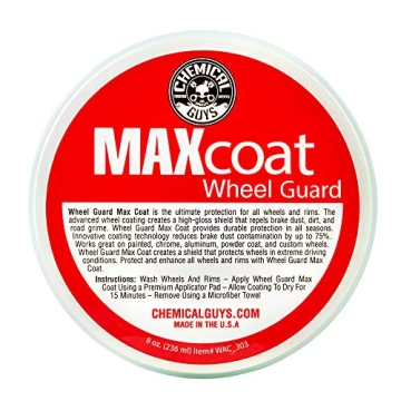 Chemical Guys Max Coat Rim Sealant for Long-Lasting Wheel Shine
