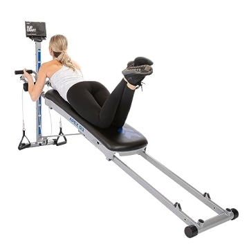 Total Gym Incline Weight Trainer APEX G3 w/ 8 Resistance Levels for Home Workout