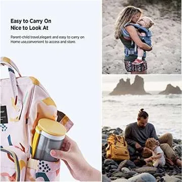 Portable Baby Bottle Drying Rack and Brush Set