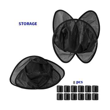 TOPlight Automotive Sun Protection Sunshades for Tesla Model 3,Model 3 Glass Roof Sunshade Sunroof Rear Window Sunshade Compatible (Until 2020 Version)