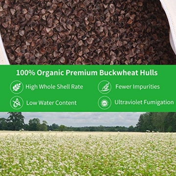 FelizMax Organic Buckwheat Bolster - Ultimate Yoga Support