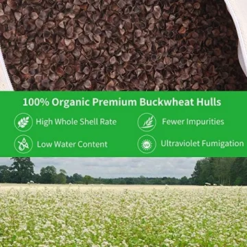 FelizMax Organic Buckwheat Bolster - Ultimate Yoga Support