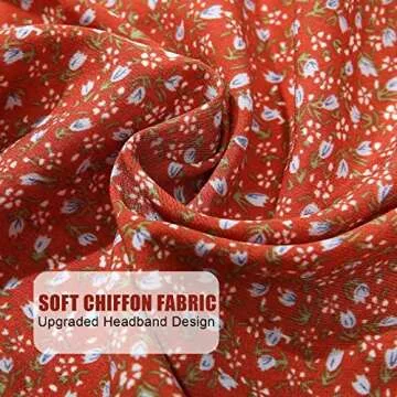 Elegant Chiffon Bandana Headband for Women | Molans