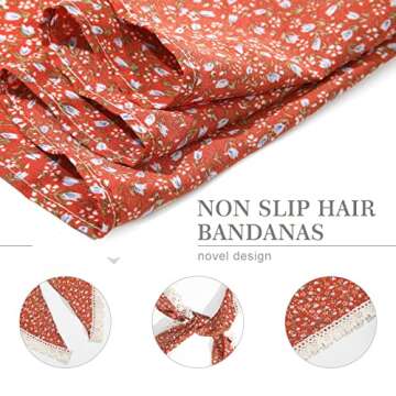 Elegant Chiffon Bandana Headband for Women | Molans