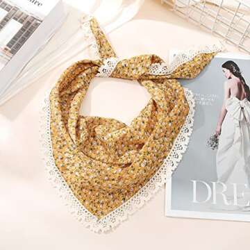 Elegant Chiffon Bandana Headband for Women | Molans