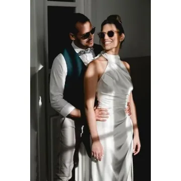 Buy Elegant Plus Size Satin Bridesmaid Dress Rose Gold