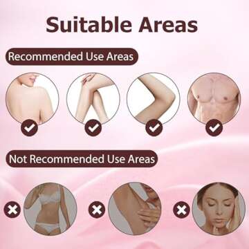 Waxfans Roll on Wax Kit, Waxing Kit for Women and Men, Wax Roller Waxing Kit for All Skin Types, Roll on Waxing Kit for Hair Removal, with Honey and Rose Wax Cartridges & 50 Pcs Wax Strips