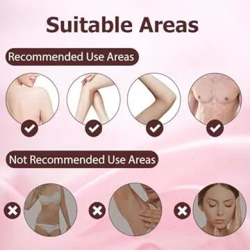 Waxfans Roll on Wax Kit, Waxing Kit for Women and Men, Wax Roller Waxing Kit for All Skin Types, Roll on Waxing Kit for Hair Removal, with Honey and Rose Wax Cartridges & 50 Pcs Wax Strips