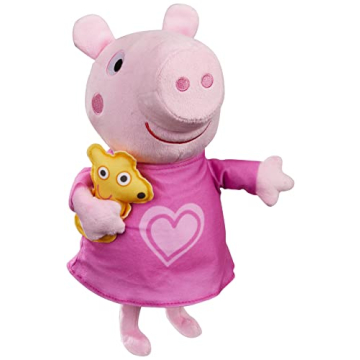 Peppa Pig Singing Plush Doll - Interactive 11" Stuffed Toy with Lullabies