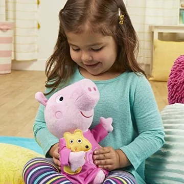 Peppa Pig Interactive Singing Plush Doll with Teddy Bear