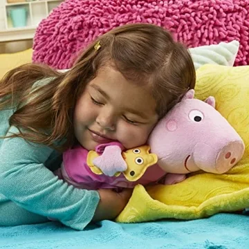 Peppa Pig Interactive Singing Plush Doll with Teddy Bear