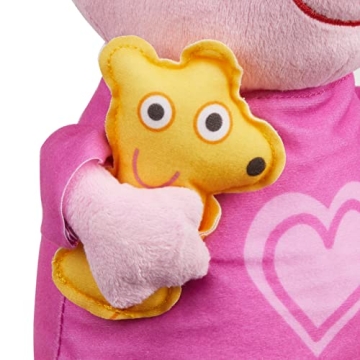 Peppa Pig Interactive Singing Plush Doll with Teddy Bear