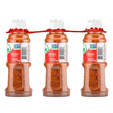 Tajín Clásico Chile Lime Seasoning Pack of 3 for Flavor Lovers