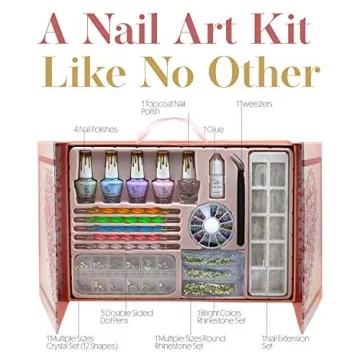 CoralBeau Nail Kit for Girls - Nail Art Tools & Accessories