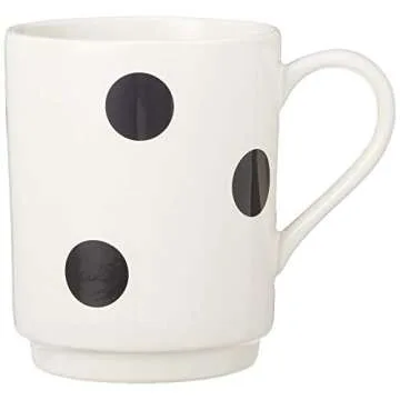 kate spade new york Deco Dot 12-Piece Dinnerware Set, White