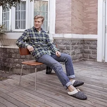 Buy ULTRAIDEAS Men's Memory Foam Slippers for Comfort