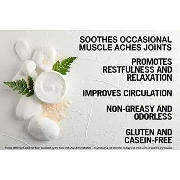 Kirkman – Epsom Salt Cream – 4oz Cream – Gluten Free – Casein Free