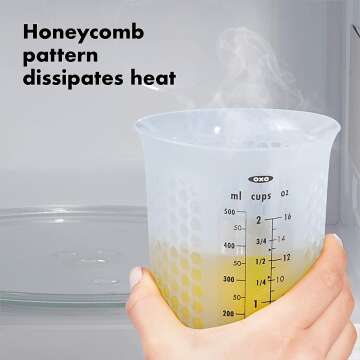 Squeeze & Pour 2-Cup Silicone Measuring Cup
