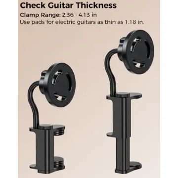 Magnetic Phone Holder Mount for Guitars and Ukuleles