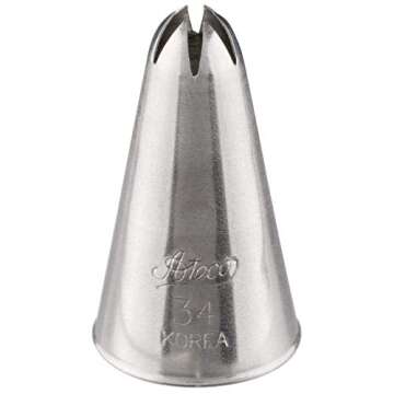 Ateco Closed Star Tip #34 for Baking and Decorating