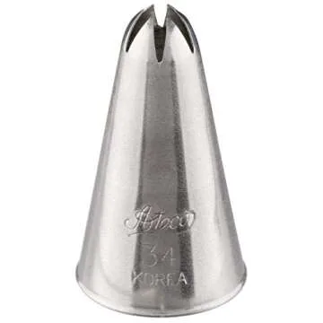 Ateco Closed Star Tip #34 for Baking and Decorating