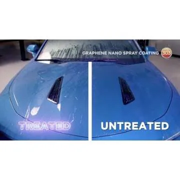 303 Products Graphene Nano Spray Coating - Enhanced Gloss Finish & Depth, Water Repellent Spray, UV Resistant, Helps Prevent Scratches, Beyond Ceramic Coating for Cars, Car Detailing Spray, 24oz.