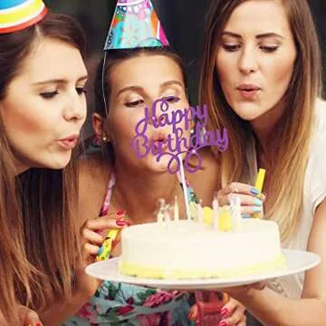 40 Vibrant Happy Birthday Cake Toppers for Celebrations