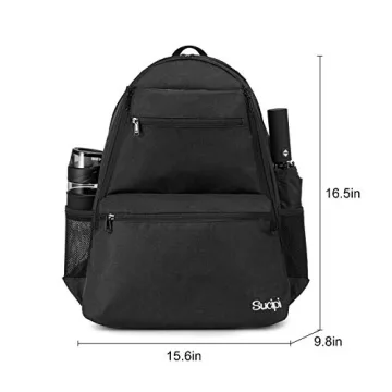 Sucipi Tennis Bag for Men and Women with Shoe Compartment