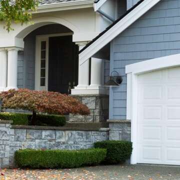 Globe Electric 44165 1-Light Outdoor Wall Sconce, 2-Pack, Weatherproof, Black Finish, Outdoor Lighti...