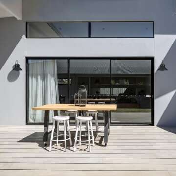 Globe Electric Vintage Wall Sconce - Stylish Outdoor Lighting