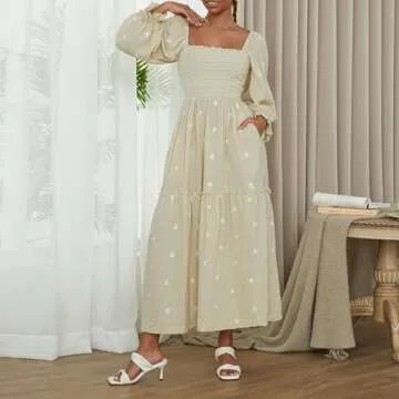 Shop Argeousgor Bohemian Floral Dress - Maximize Your Style