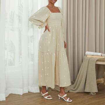 Shop Argeousgor Bohemian Floral Dress - Maximize Your Style