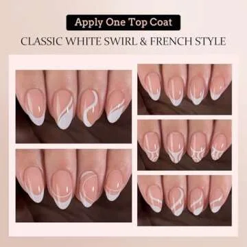 BTArtbox French Tip Press-on Nails - 5 Stunning Designs