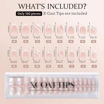 BTArtbox French Tip Press-on Nails - 5 Stunning Designs