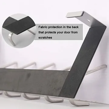 WEBI Over-The-Door Hooks Stylish Space-Saving Organizer