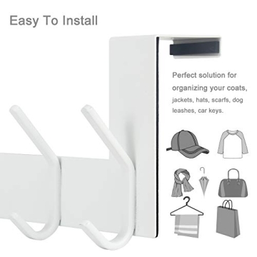 WEBI Over-The-Door Hooks Stylish Space-Saving Organizer