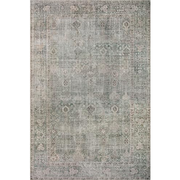 Loloi Jules Collection Area Rug - Emerald Antique Ivory