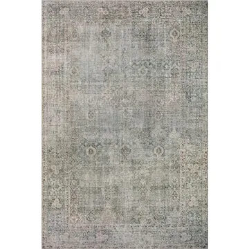 Loloi Jules Collection Area Rug - Emerald Antique Ivory