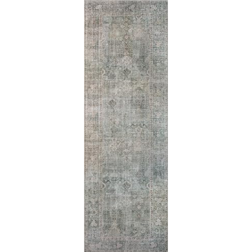 Loloi Jules Collection Area Rug - Emerald Antique Ivory