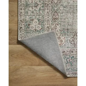 Loloi Jules Collection Area Rug - Emerald Antique Ivory
