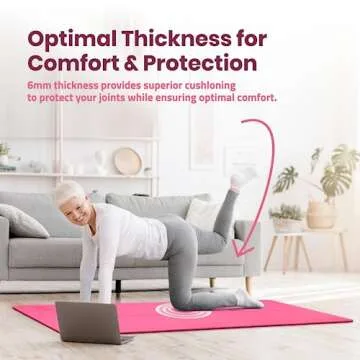 Gogokiwi Large Yoga Mat - Eco-Friendly & Extra Wide