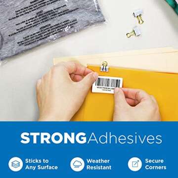 Aegis Adhesives - Direct Thermal Labels Replacement for DYMO 30347
