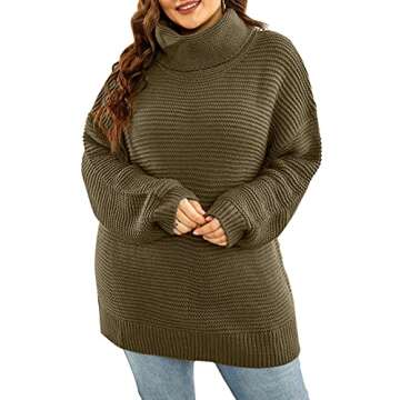 Stylish BLENCOT Women's Turtleneck Sweater for Winter